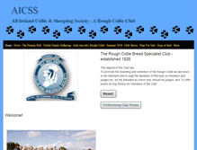 Tablet Screenshot of allirelandcollie.com